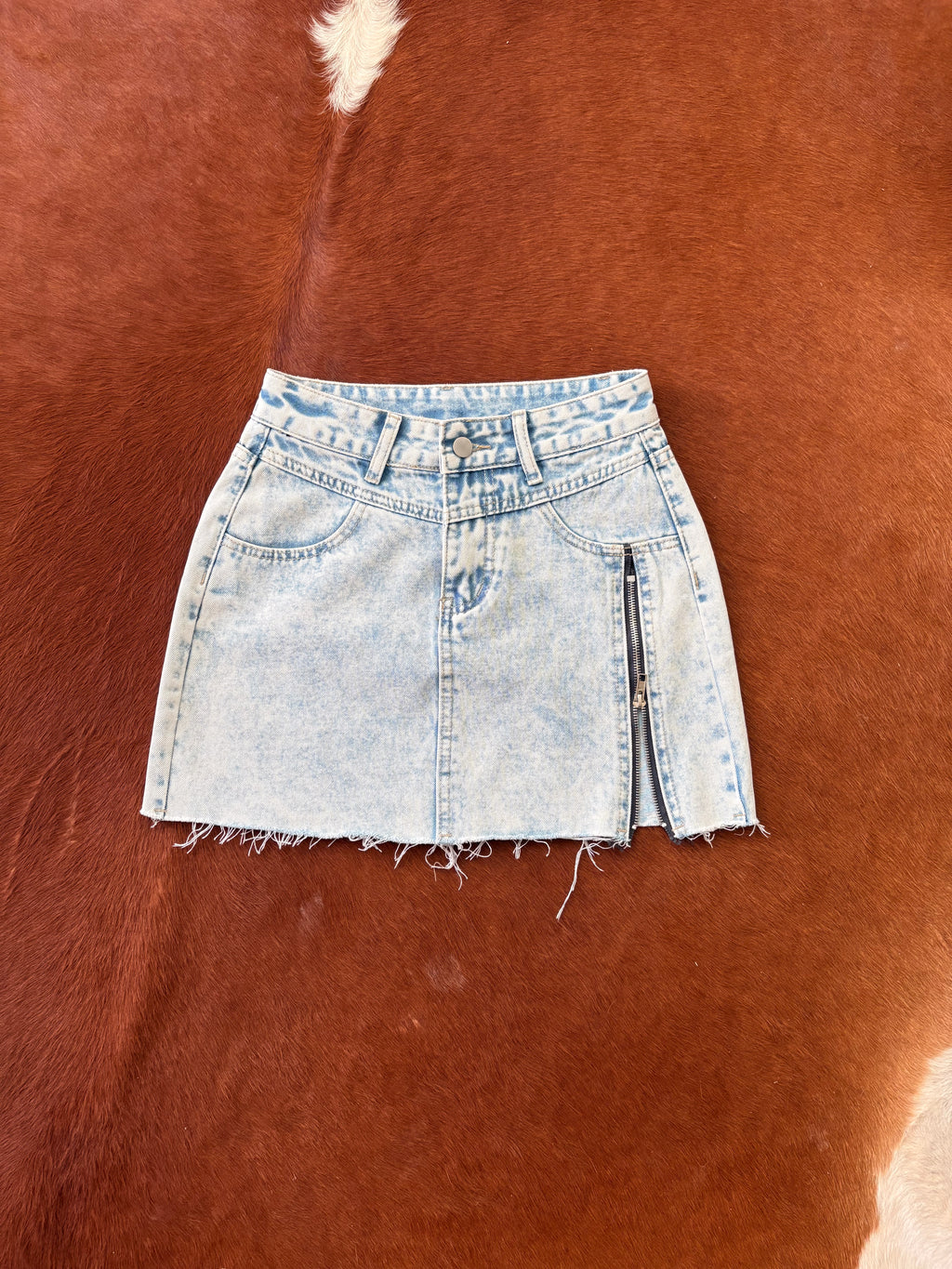Fabiana Denim Mini Skirt