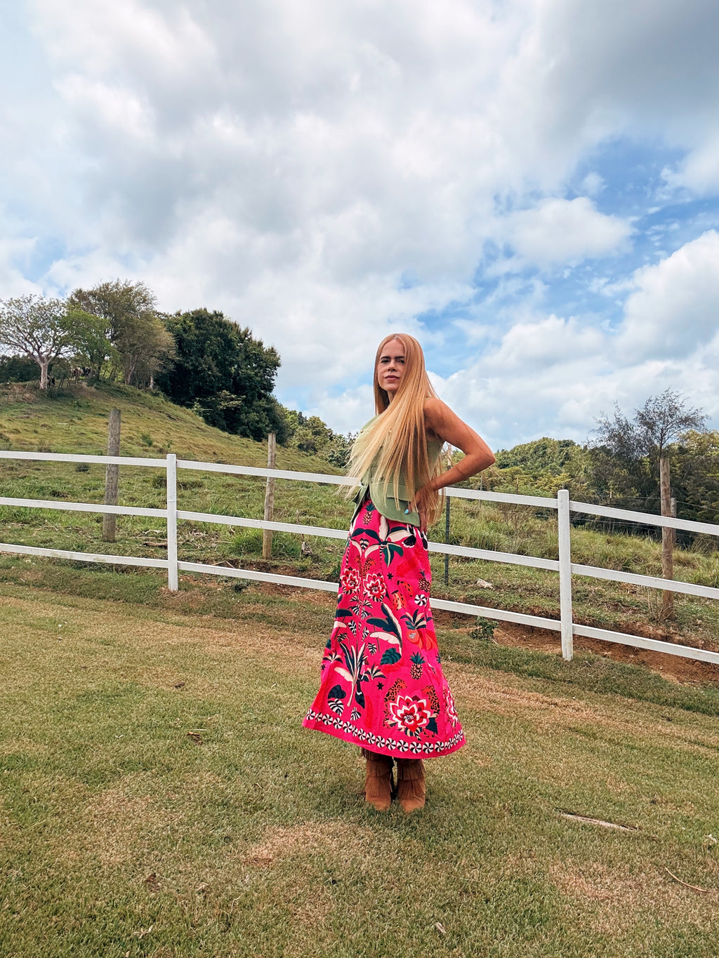Esmeralda Midi Skirt