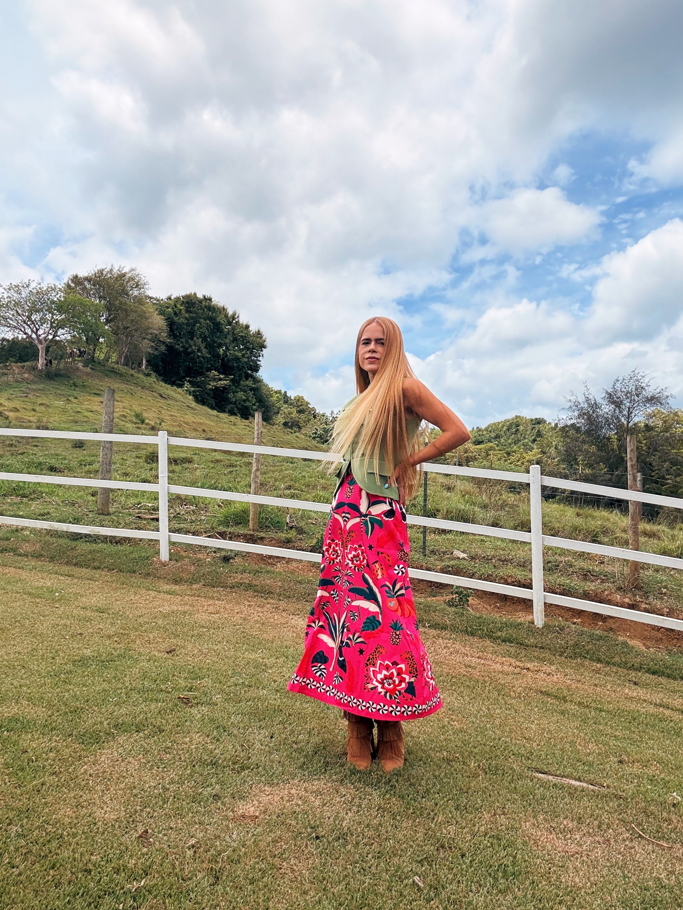 Esmeralda Midi Skirt