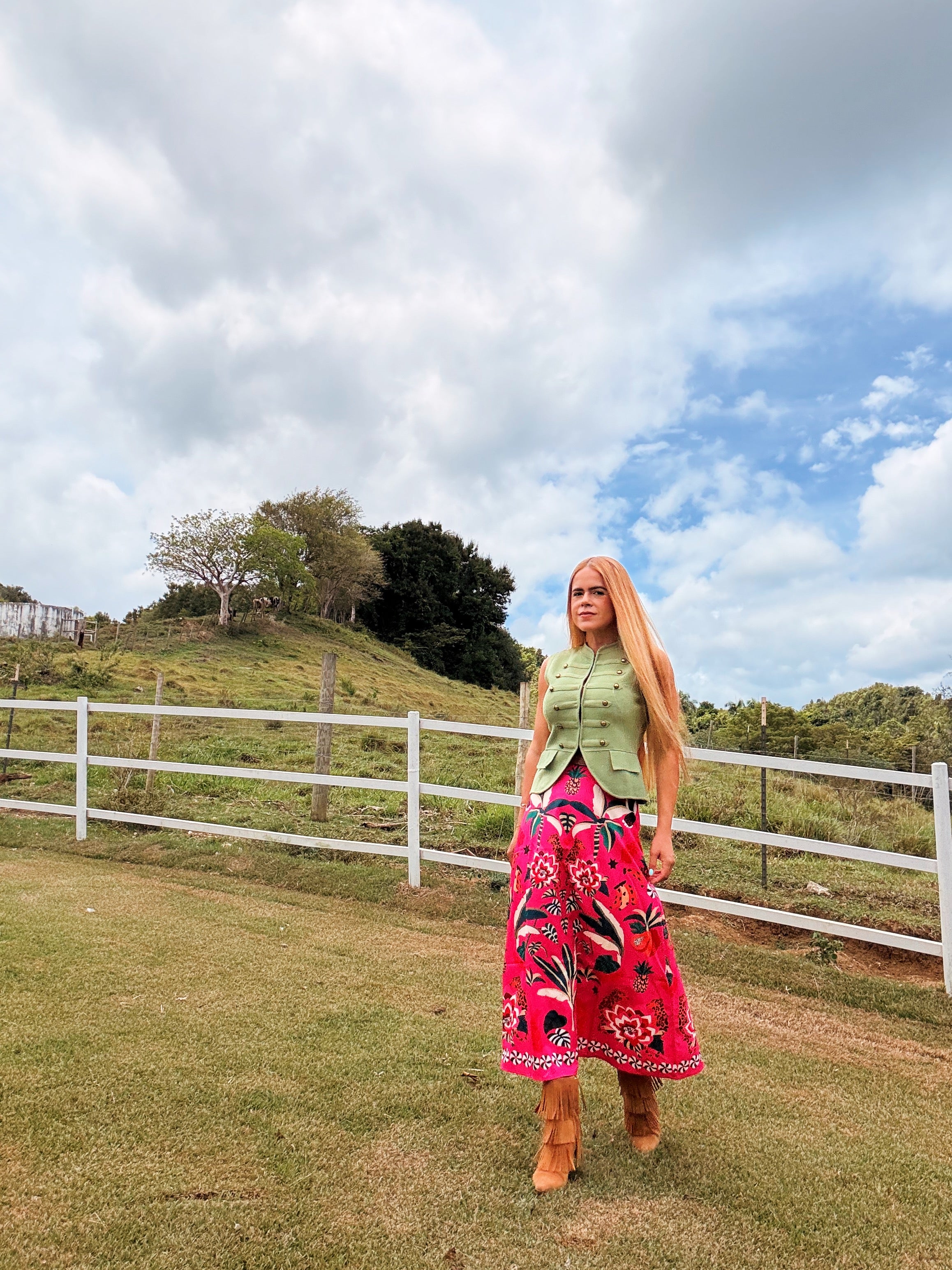 Esmeralda Midi Skirt