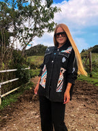 Andean Denim Shirt/Jacket