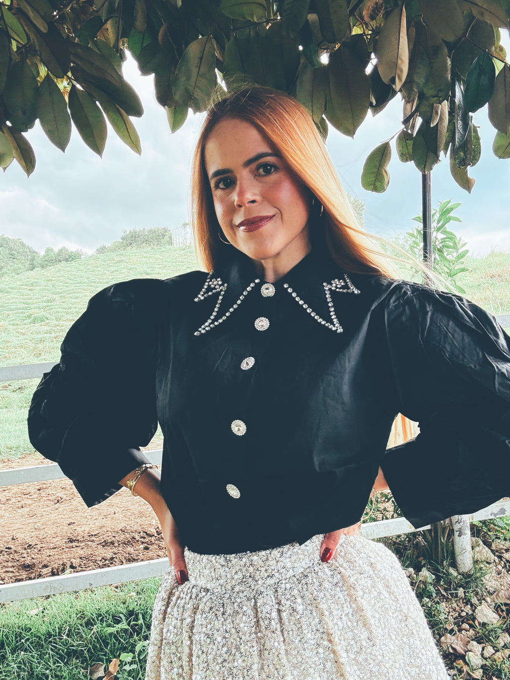 Victoria Puff Blouse