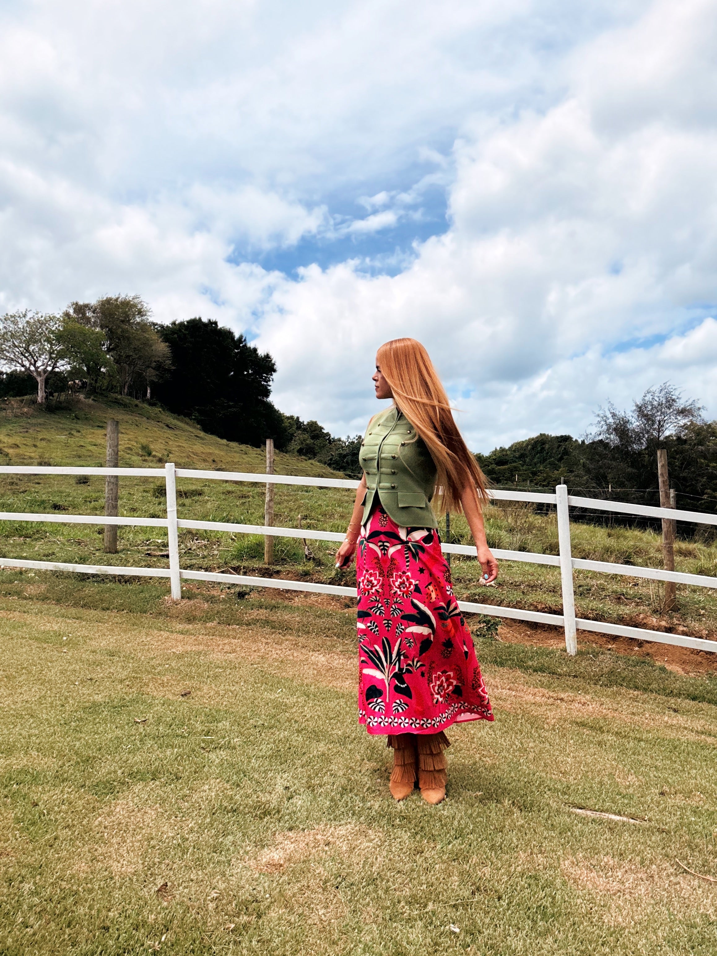 Esmeralda Midi Skirt