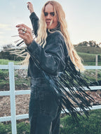 Midnight Fringe Jacket