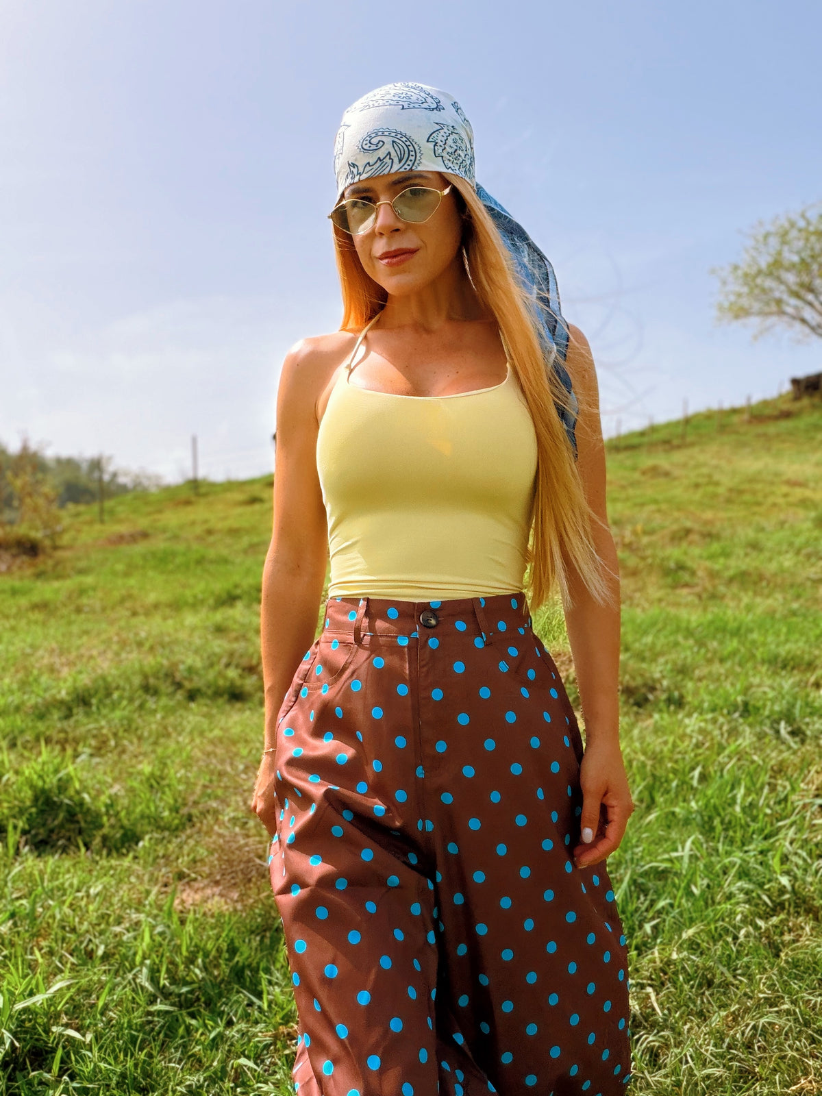 Polka Dots Barrel Pant