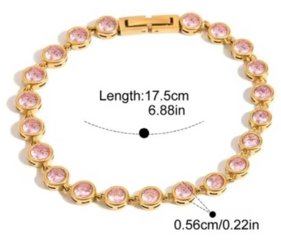 Tennis-Style Bracelets