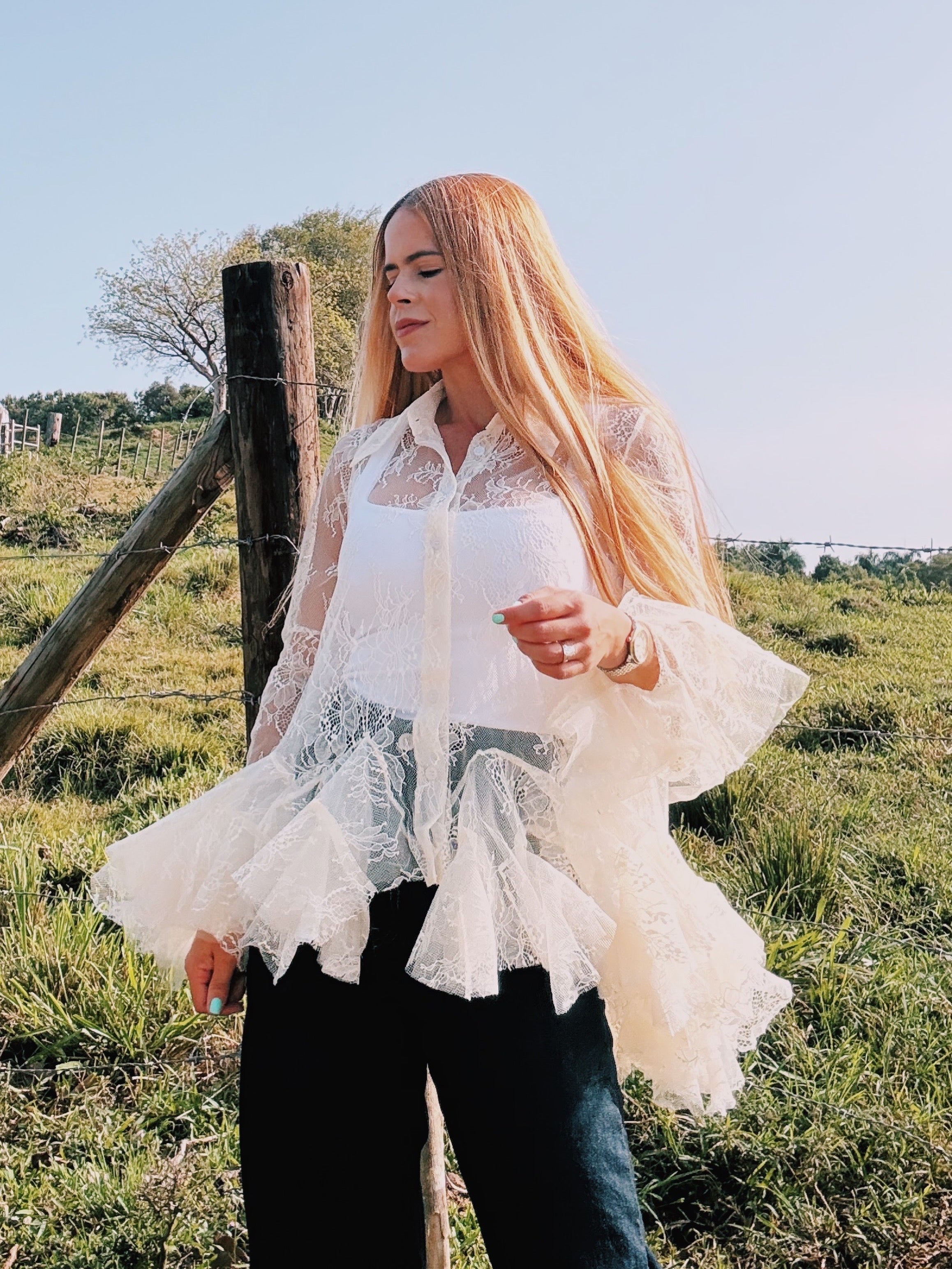 Alma Lace Blouse