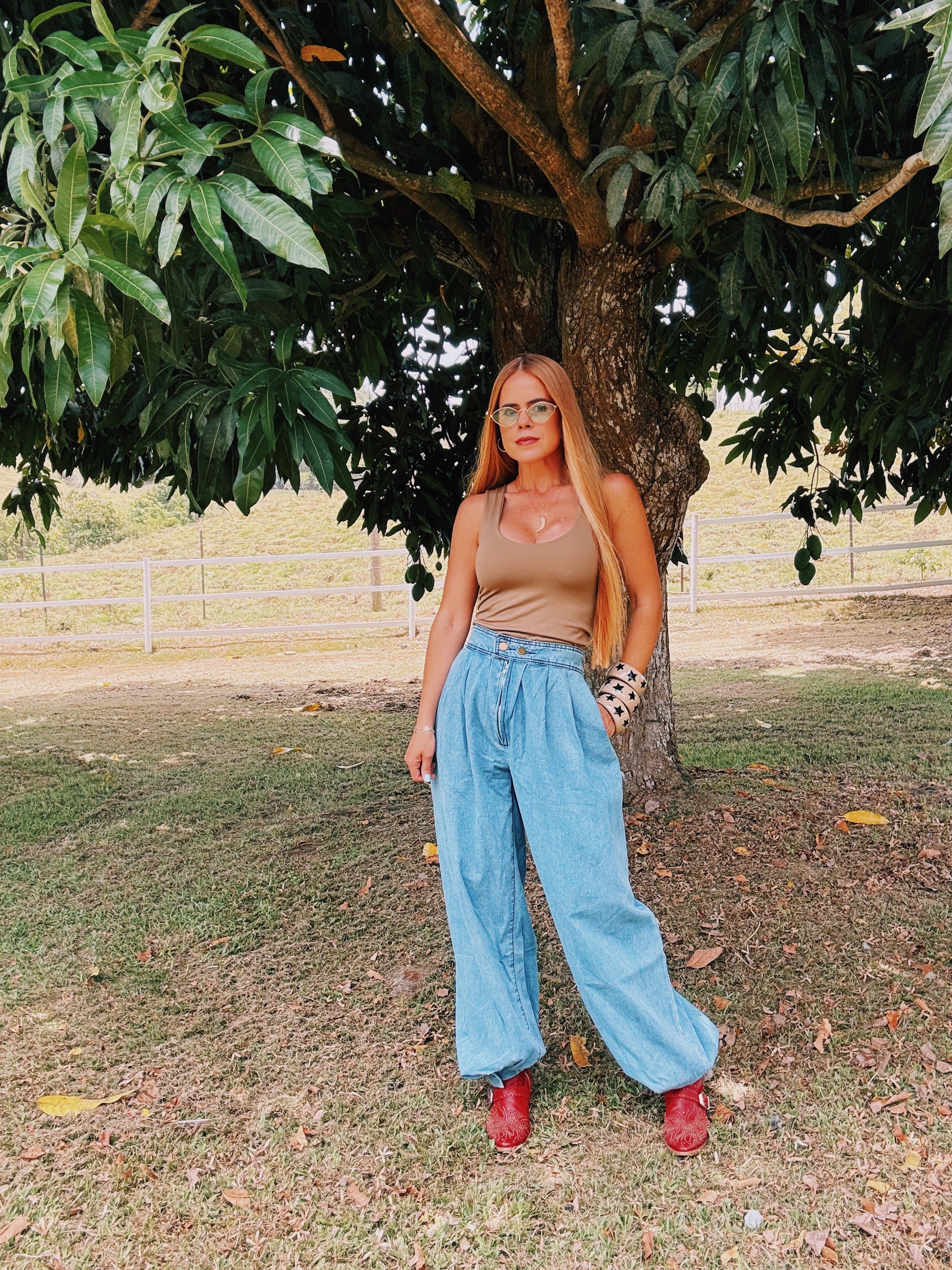 Elena Denim Pant