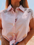 Sophie Front-Tie Blouse