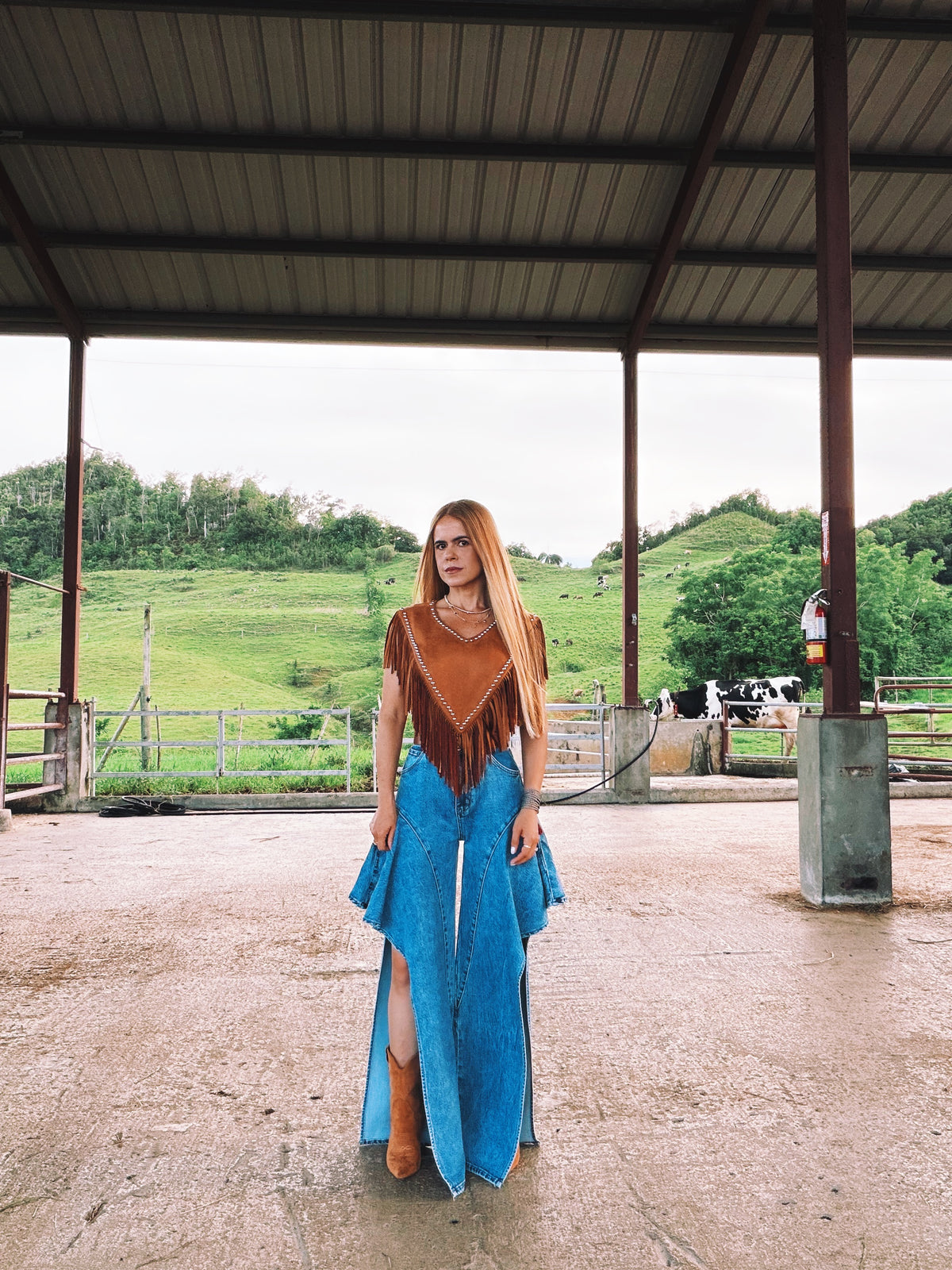 Isabelle Denim Pants