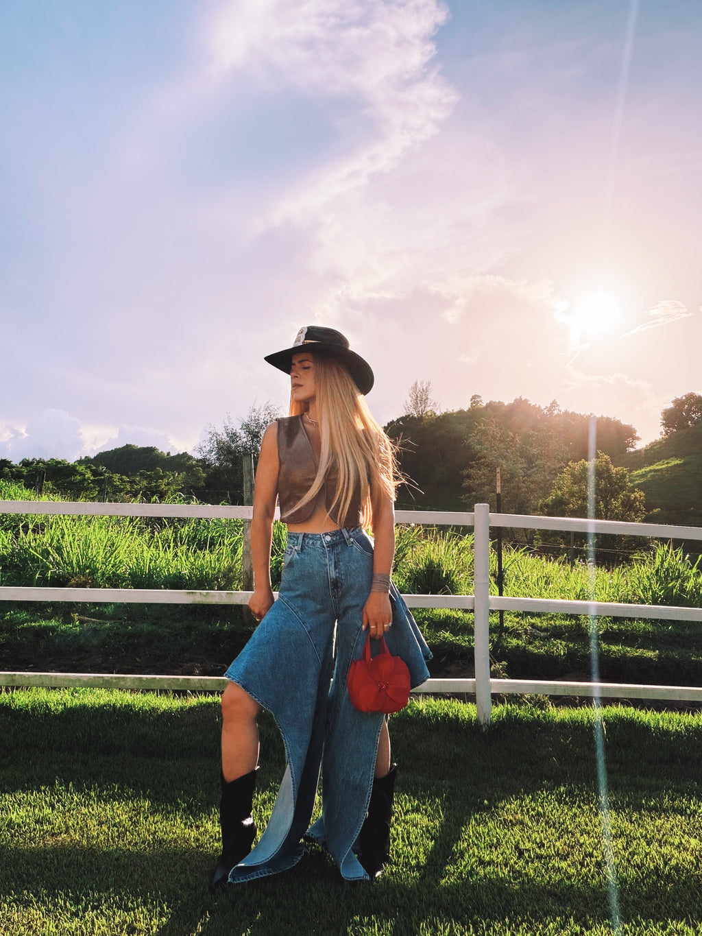 Isabelle Denim Pants