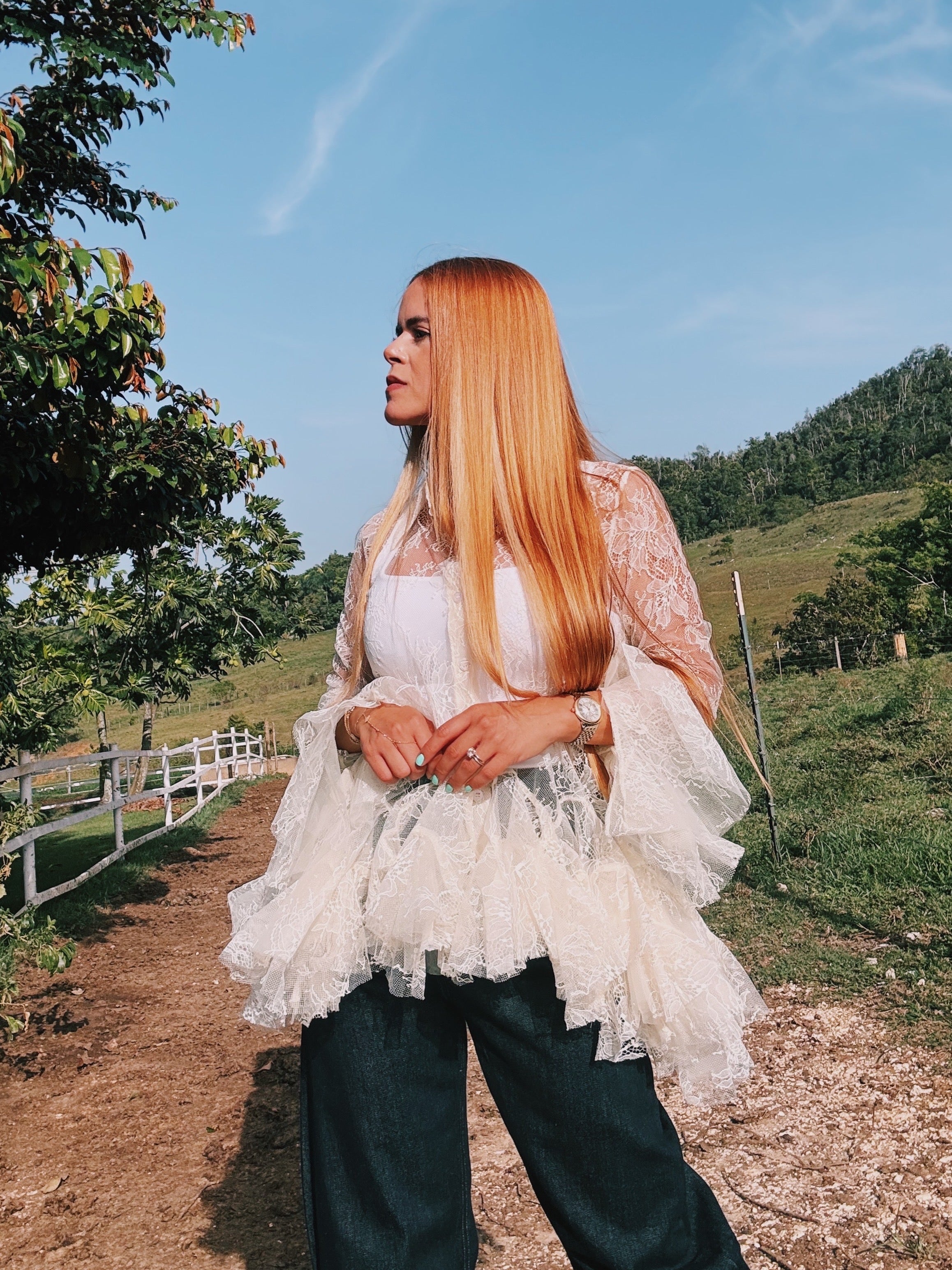 Alma Lace Blouse