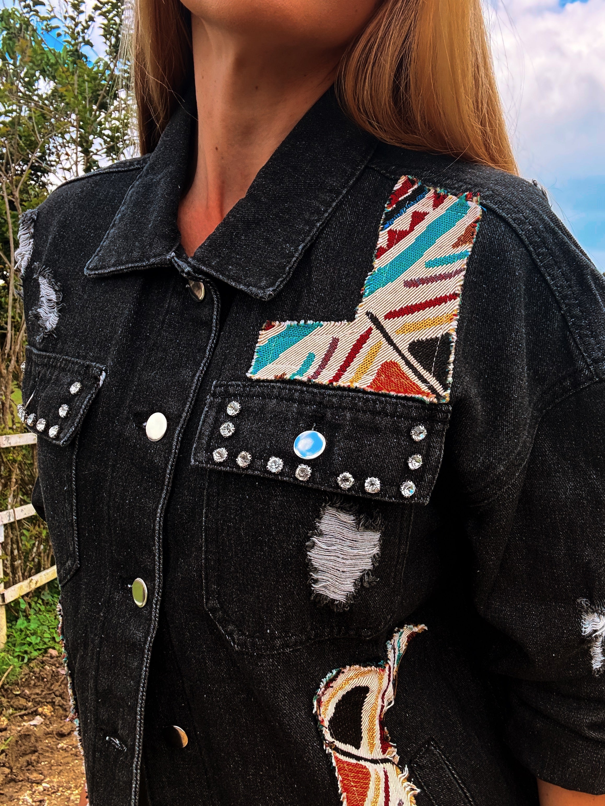 Andean Denim Shirt/Jacket