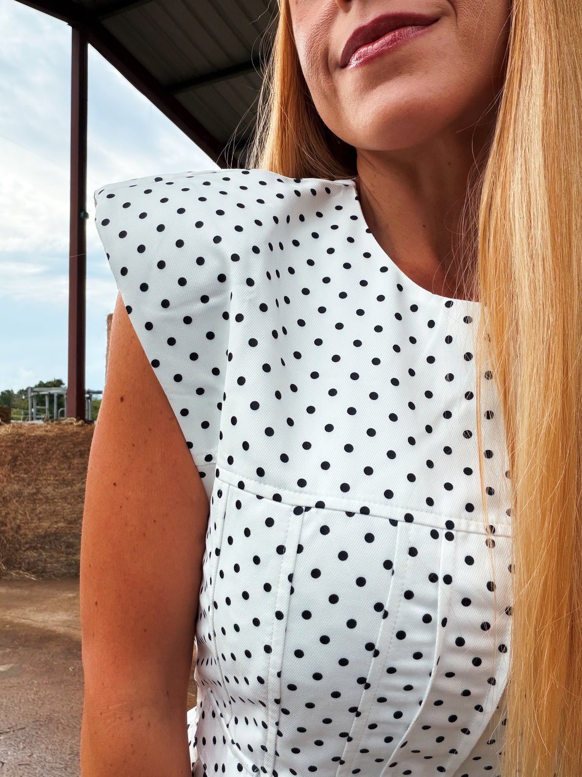 Polka Dot Mini Dress