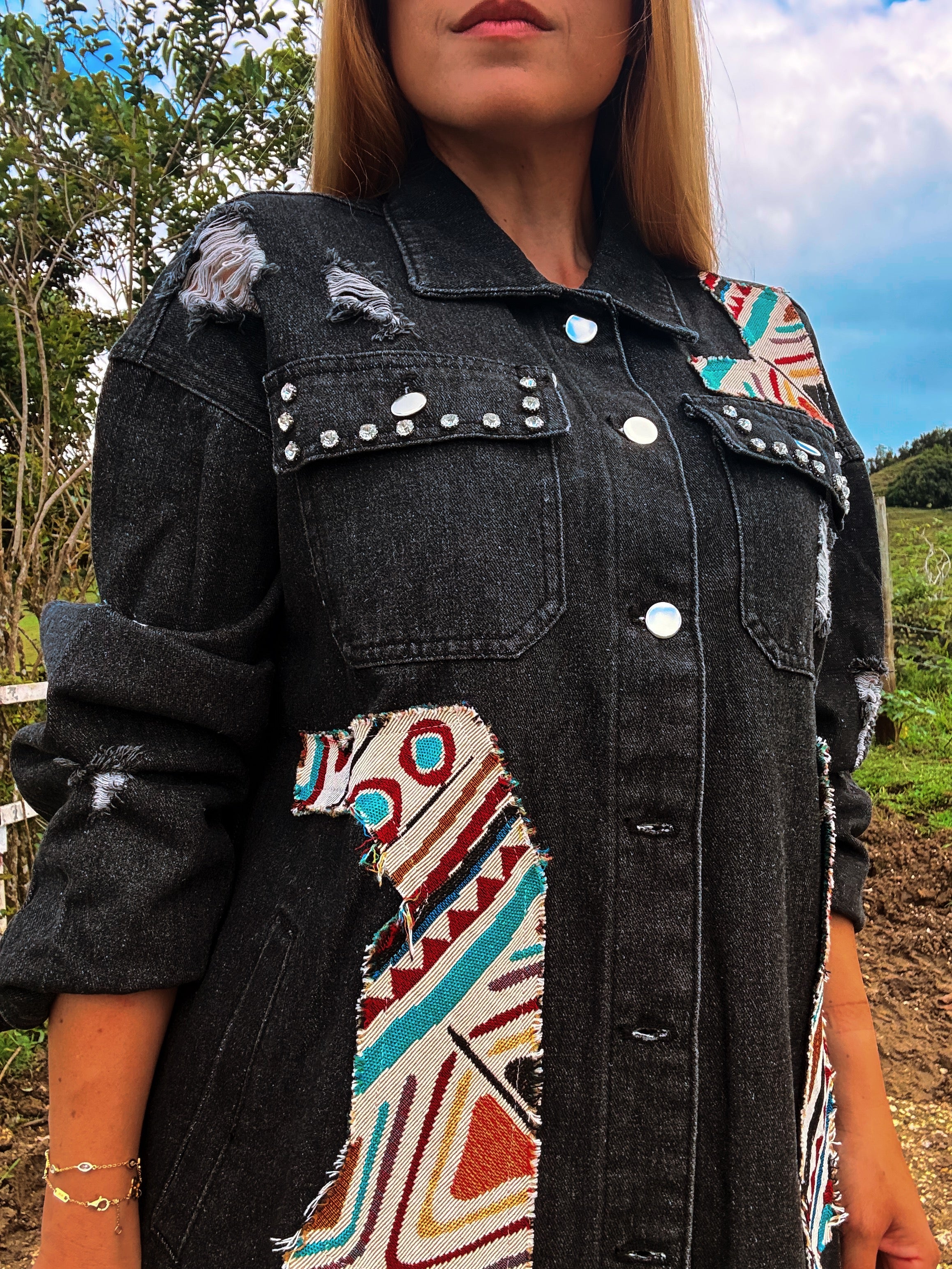 Andean Denim Shirt/Jacket