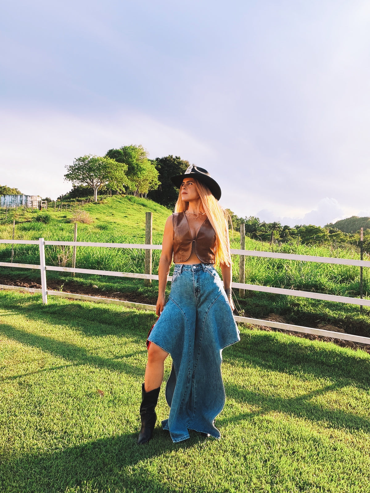 Isabelle Denim Pants