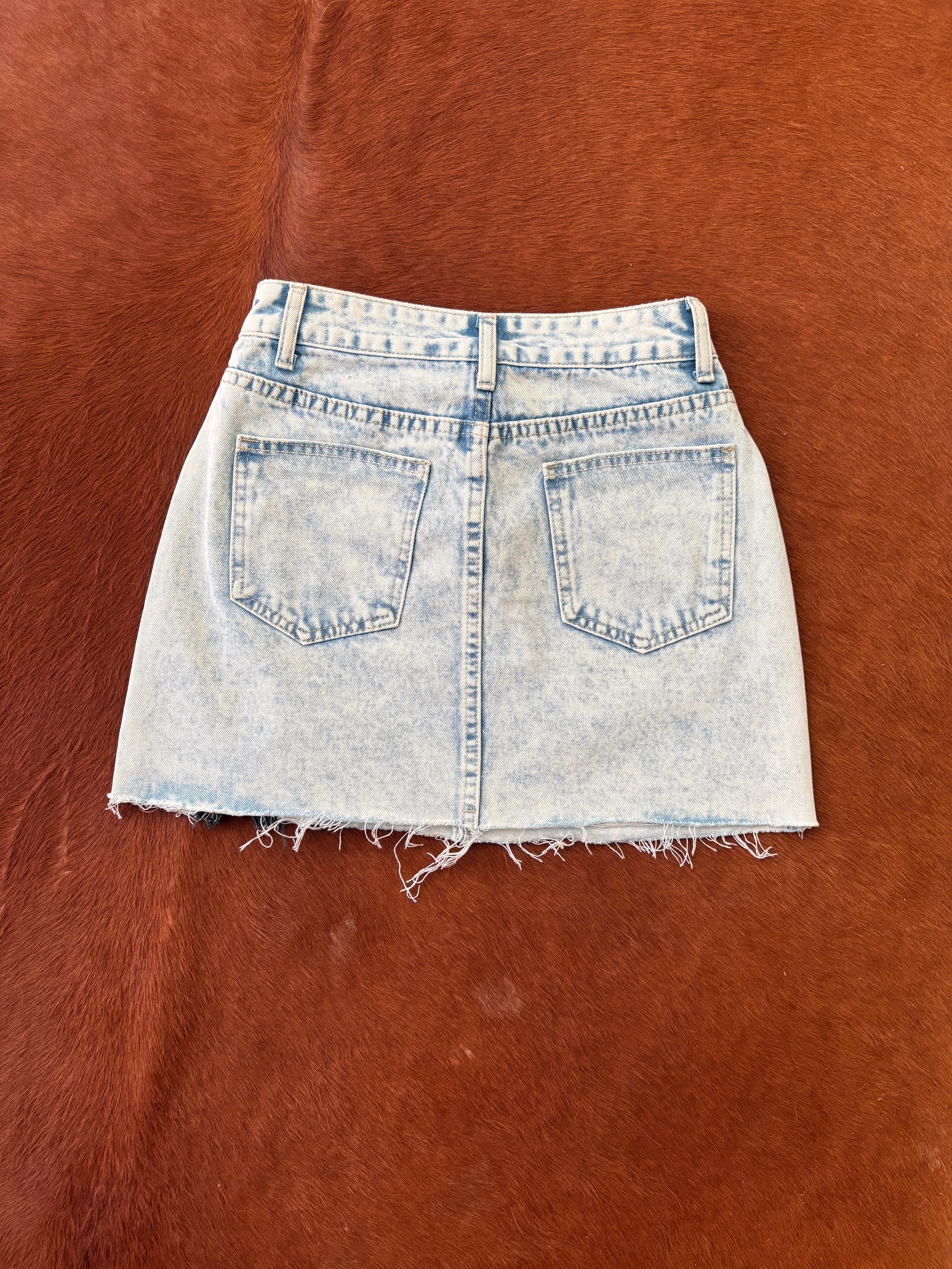Fabiana Denim Mini Skirt