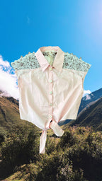 Sophie Front-Tie Blouse