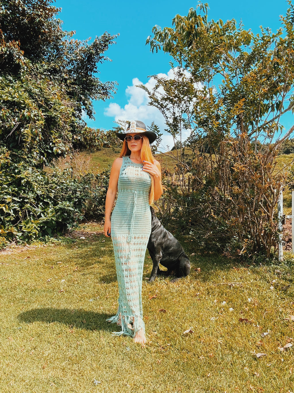 Vaquera Crochet Cover Up