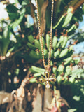 Clover Cross Cubana Necklace